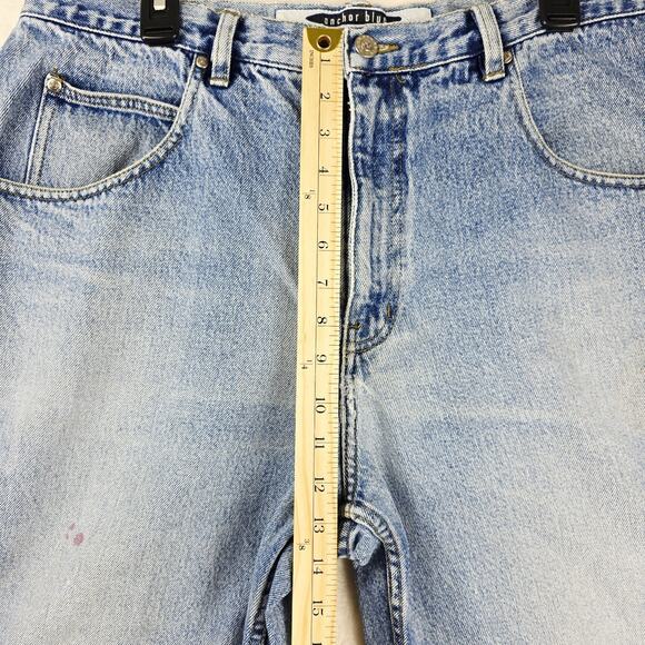 Vintage Anchor Blue Loose Jeans 40x32 Fits 39x30 Baggy Distressed Y2K Skater 90s - Picture 14 of 15